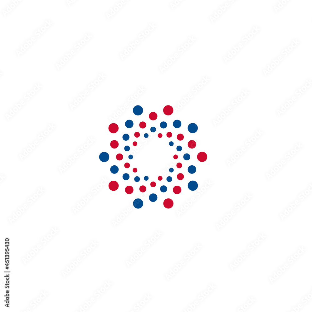 Round vector logo, dots bubbles funnel, hurricane vortex. Abstract logotype of Innovate science research, space technology, medical pharmacy product, mri scan, lab equipment, mining machine icon Round vector logo, dots bubbles funnel, hurricane vortex. Abstract logotype of Innovate science research, space technology, medical pharmacy product, mri scan, lab equipment, mining machine icon