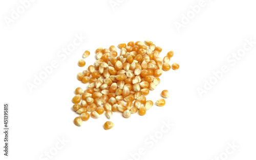 corn fruits, on a white background, isolated,