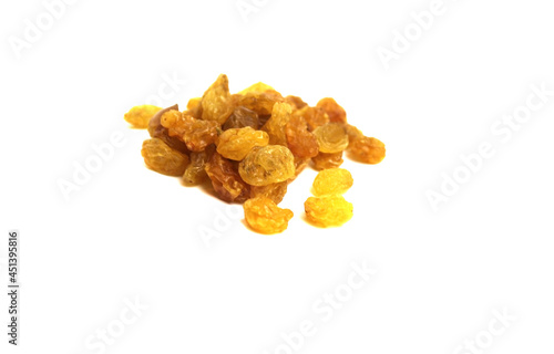 raisins, on a white background, isolated,