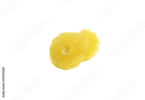 pineapple fruits on a white background, isolated,