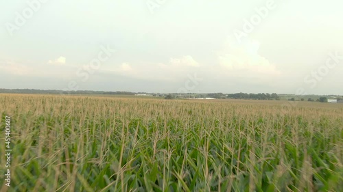 Field of Dreams Stadium, Dyersville, Iowa Aerial