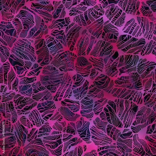 Wallpaper Mural Seamless abstract organic shape pattern for print. High quality illustration. Small broken pieces or shards arranged neatly into an attractive trendy texture. Seamless repeat raster jpg swatch. Torontodigital.ca