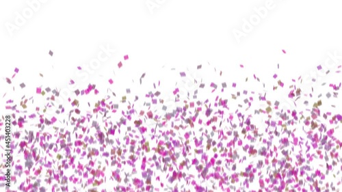 Confetti from Sky