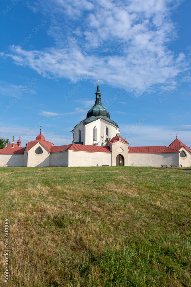 Czech Republic - Zdar nad Sazavou - The Pilgrimage Church of Saint John of Nepomuk, one of the World Heritage Sites