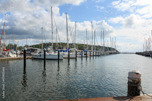 Am Yachthafen in Lauterbach auf der Insel Rügen photo