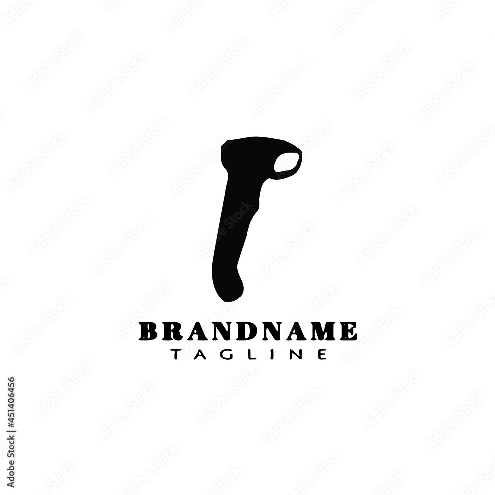 barcode scanners cartoon logo icon design template black vector illustration barcode scanners cartoon logo icon design template black vector illustration