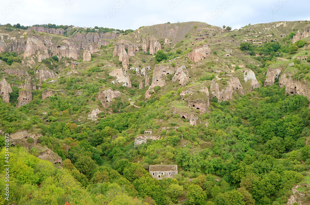 Incredible Caves and Rock Formations of Old Khndzoresk, a Village in Syunik Province of Armenia