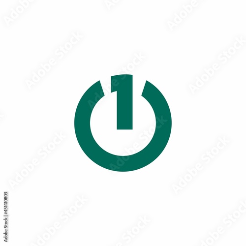 power button number 1
