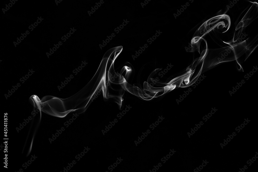 Smoke, clouds in a black background. Smoke, clouds in a black background.