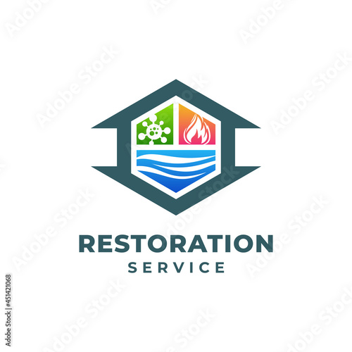 Building Restoration Services Logo