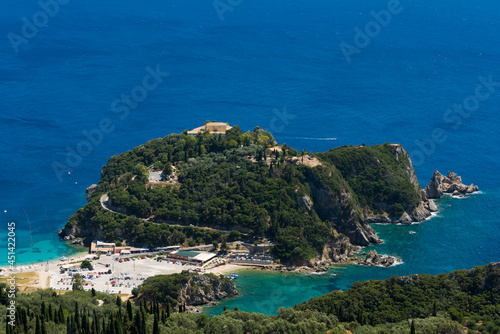  Paleokastritsa bay, Corfu island, Greece