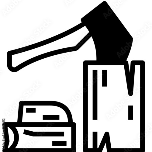 chop glyph icon