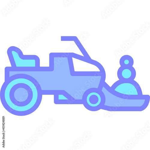 snowplow gradient icon