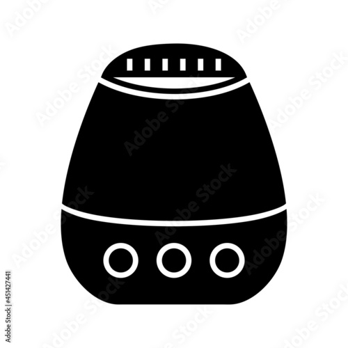 Unique Air Purifier Vector Glyph Icon