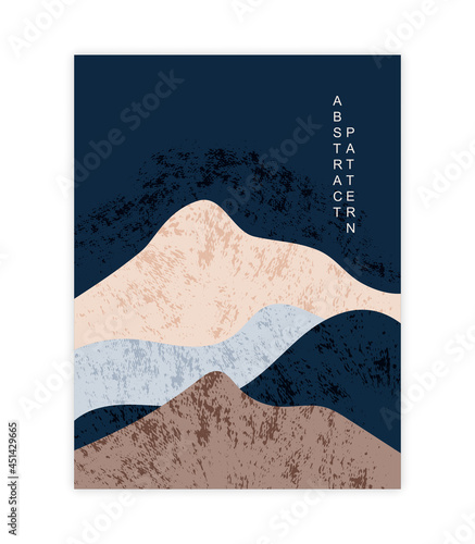 Abstract art background. Pictures with unusual shapes and patterns. Materials for greeting cards. Pattern for print on fabric and clothes. Cartoon flat vector illustration isolated on white backdrop