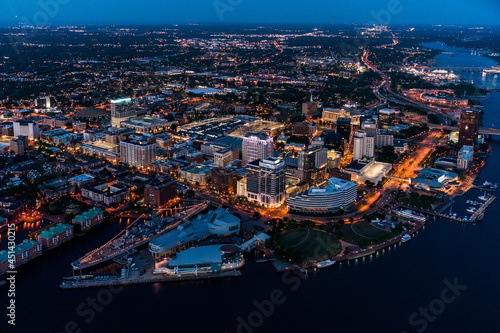 Norfolk Waterside at Night photo