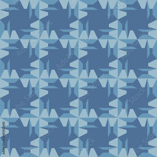 Geometric abstract seamless pattern - decorative accent for any surfaces.