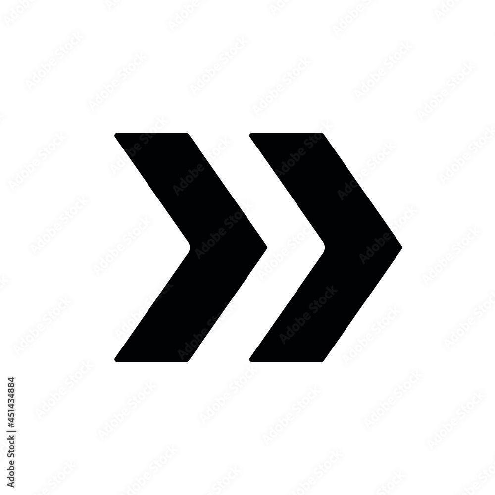 Arrow glyph icon. Vector fill black illustration. Arrow glyph icon. Vector fill black illustration.
