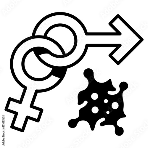 sexual infection icon