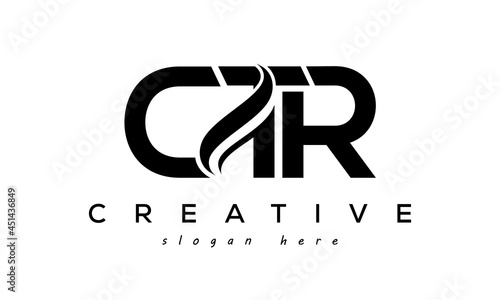 Letter CTR creative logo design vector	