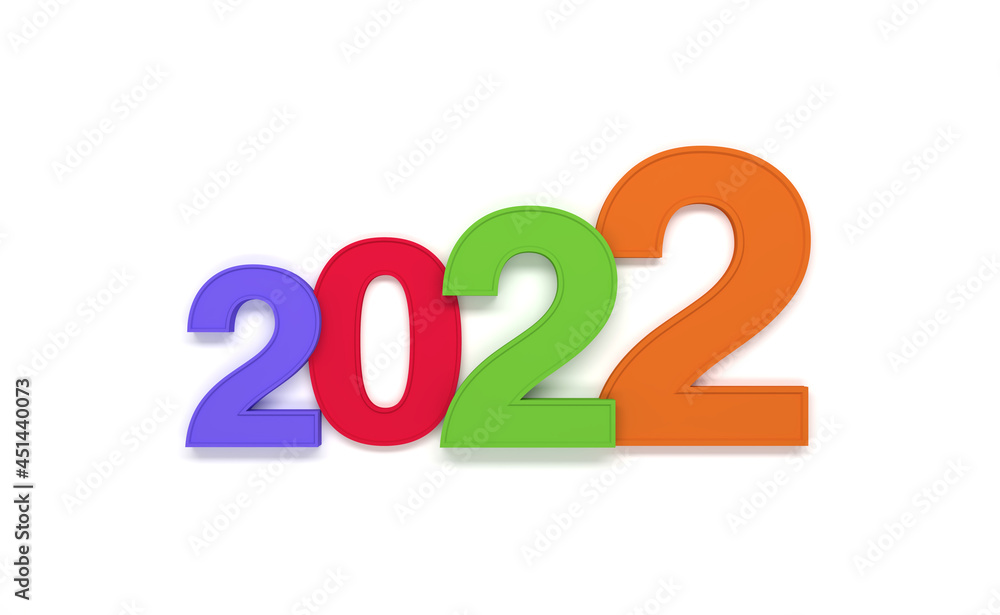 New Year 2022 Creative Design Concept - 3D Rendered Image
New Year 2022 Creative Design Concept - 3D Rendered Image