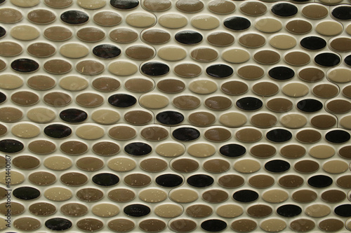Abstract background ceramic tile Shower Cabin at the Modern Bathroom.