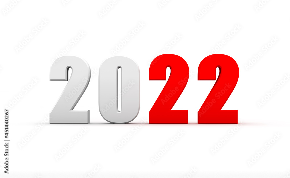 New Year 2022 Creative Design Concept - 3D Rendered Image
New Year 2022 Creative Design Concept - 3D Rendered Image