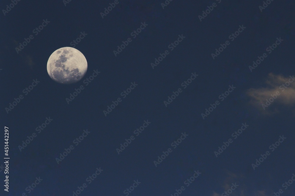Fototapeta premium moon and clouds