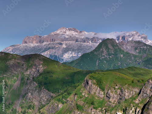 Forcella de Col Piombin - Sella, Piz Boè, Gruppo del Sella