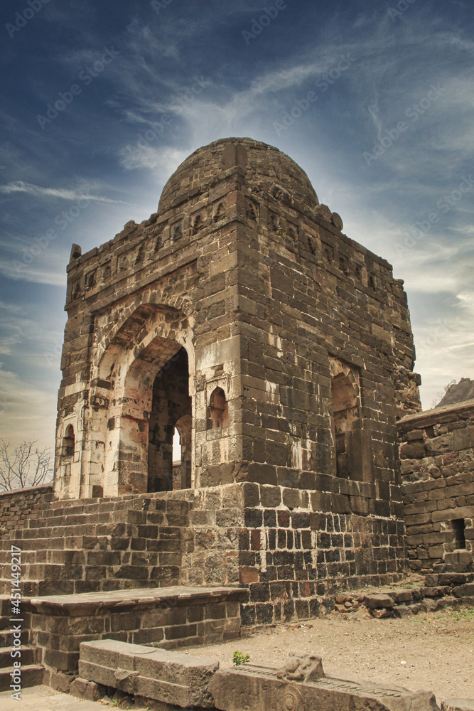 A tomb in the fort