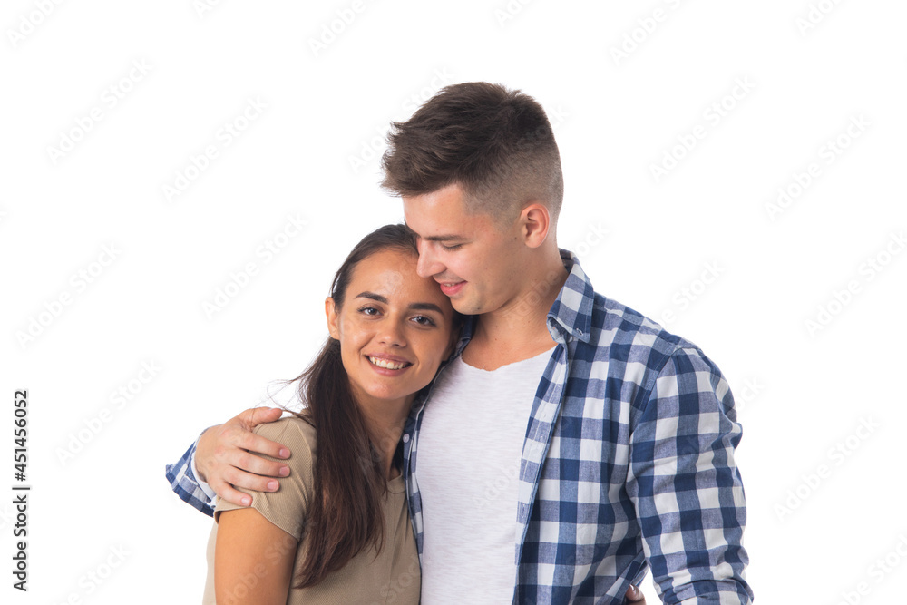 Portrait of a beautiful couple Portrait of a beautiful couple