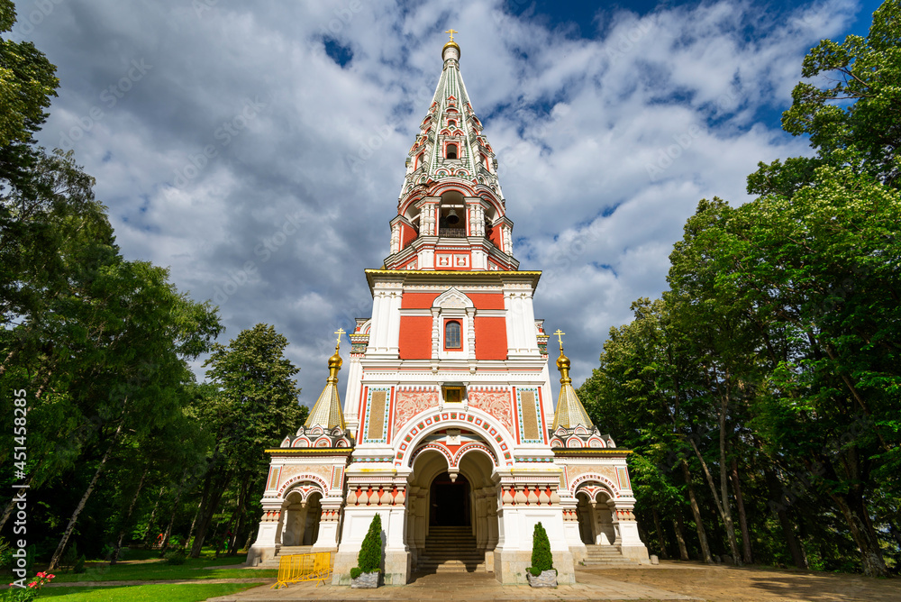Memorial Temple of the Birth of Christ, Russian Style Church in Shipka.