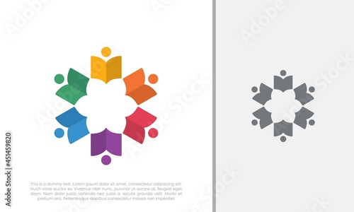 Global Community Logo Icon Elements Template. Community human Logo template vector. Community health care. Abstract Community logo. Social Networking logo designs.