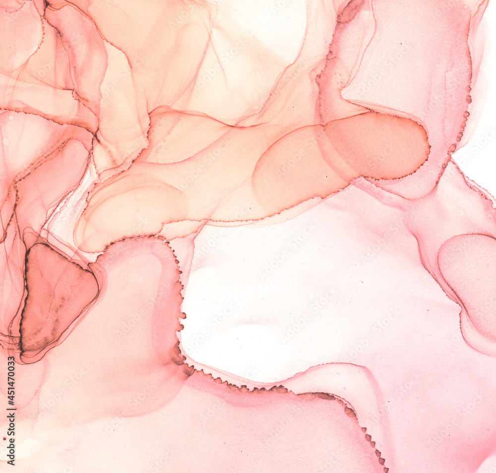 Alcohol Ink Texture. Art Hand Ancient Wall. Silk Alcohol Ink Texture. Art Hand Ancient Wall. Silk