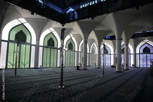 View of Blue Mosque, Malaysia