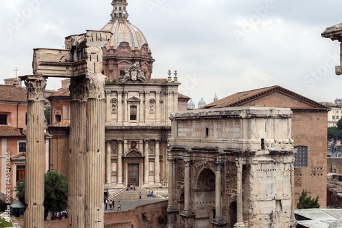 The Forum Romanum in Rome © skovalsky