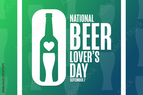National Beer Lover’s Day Fototapeta