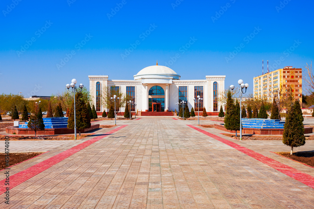 Wedding palace at Independence square, Nukus