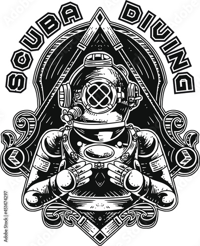 Scuba diving is a mode of underwater