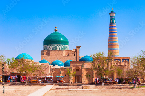 Islam Khodja Minaret at Itchan Kala, Khiva photo