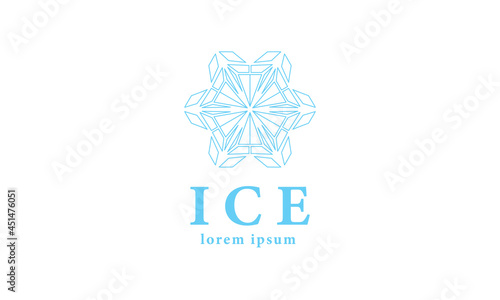 Premium ice, free, winter,  logo, icon vector