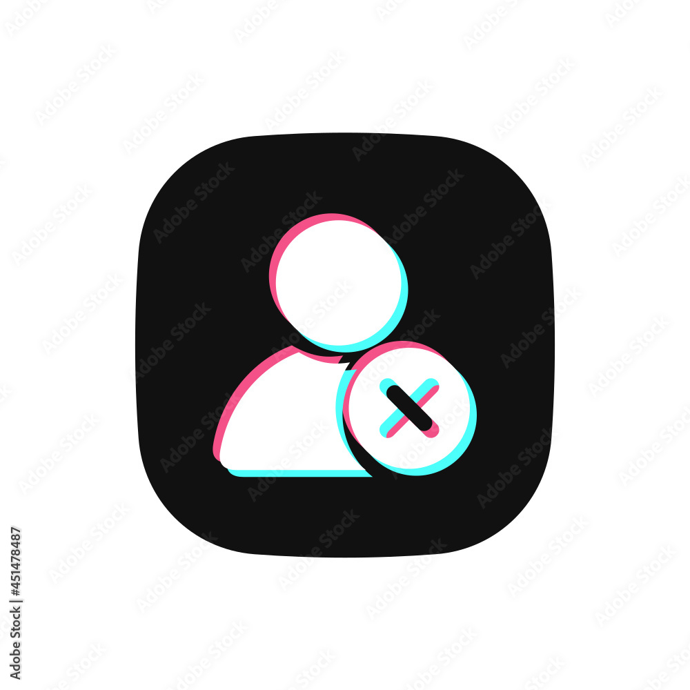 Delete User - Sticker Delete User - Sticker