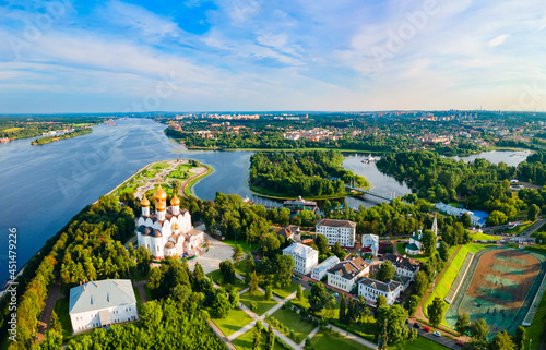 Assumption Cathedral aerial view, Yaroslavl