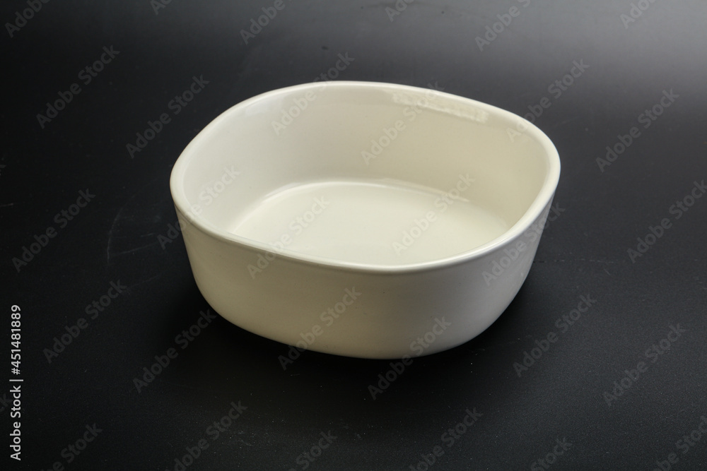 White proclean bowl for serving White proclean bowl for serving
