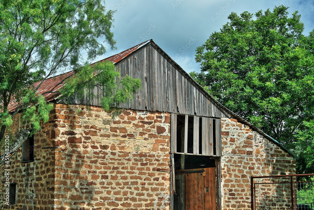 Naklejka premium Rock Barn