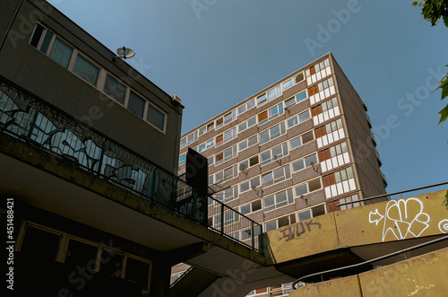 The Heygate Estate.
The Heygate Estate was a large housing estate in Walworth, Southwark, South London
