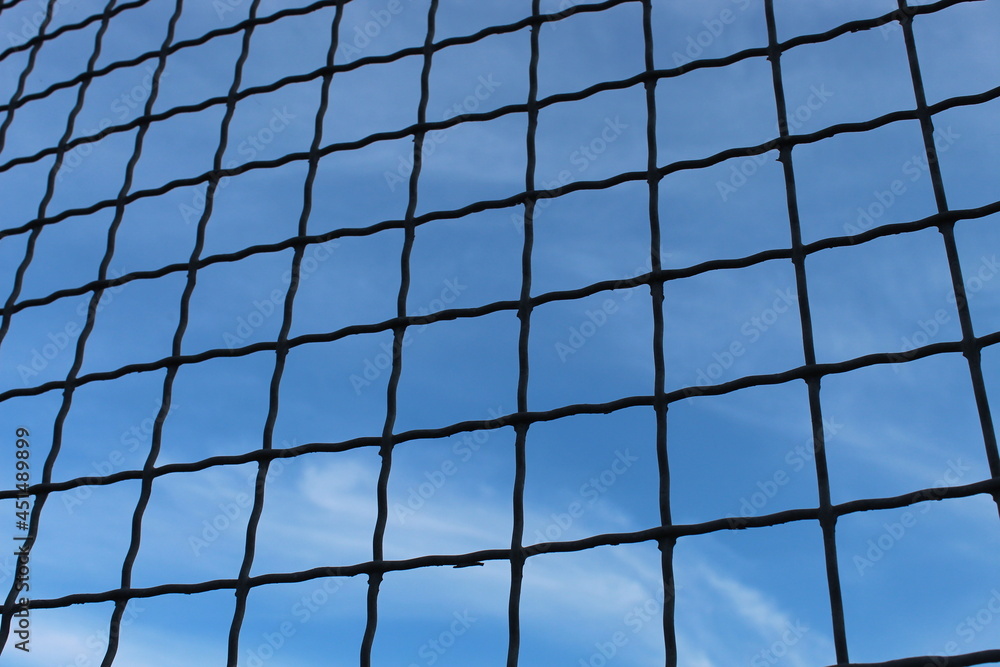 Blue sky reflection, protection. Blue sky reflection, protection.