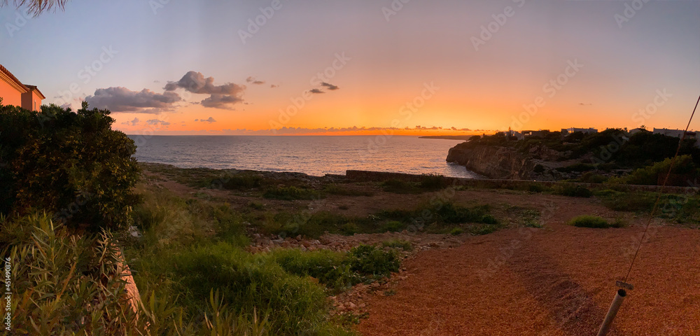 Obraz premium Sonnenuntergang Mallorca