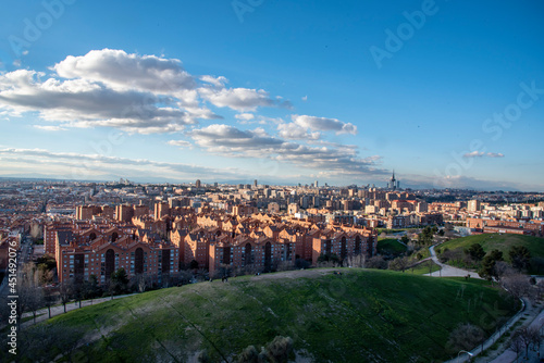 View of Madrid from Vallecas