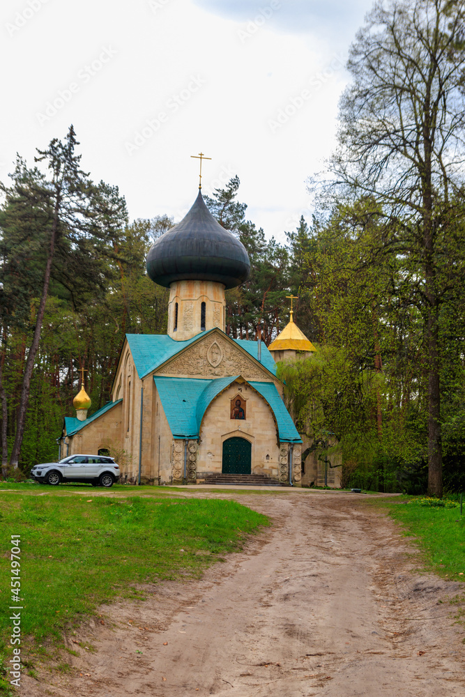 Transfiguration church (build in 1903) in Natalyevka estate complex in Kharkiv region, Ukraine Transfiguration church (build in 1903) in Natalyevka estate complex in Kharkiv region, Ukraine